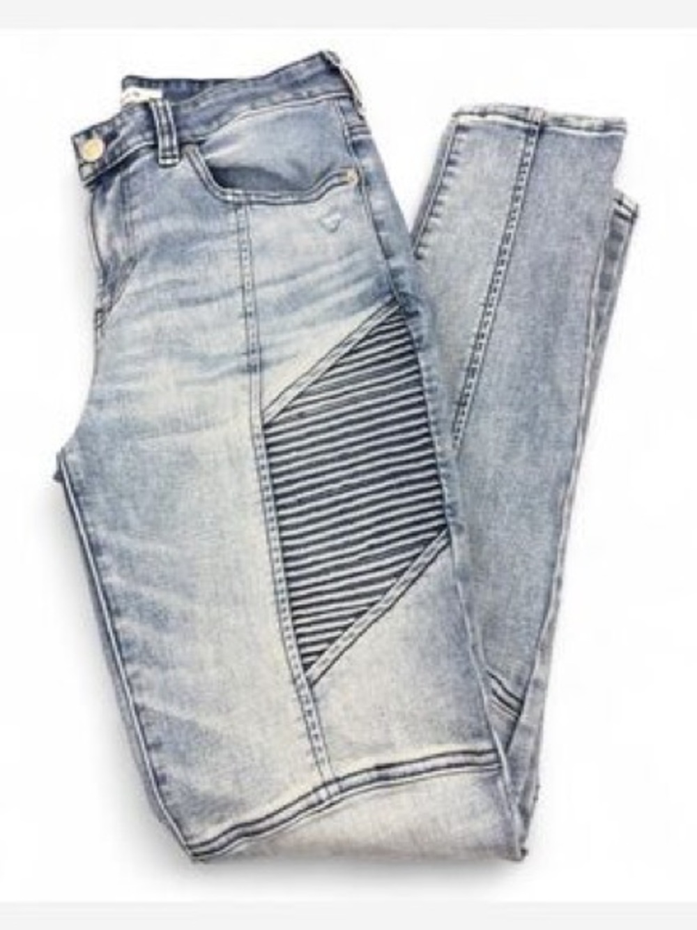 Pacsun Men's Light Blue Washed Jeans